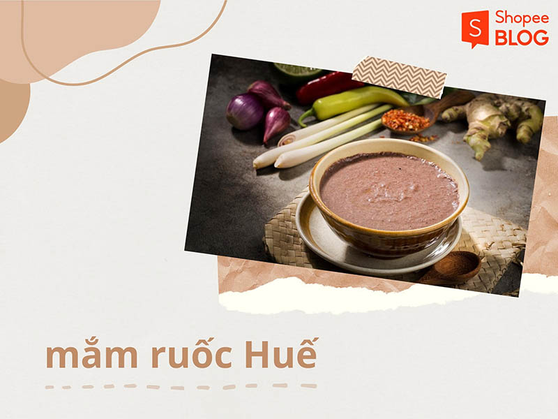 Mắm ruốc Huế được xem là linh hồn làm nên sự thành công của bún bò 