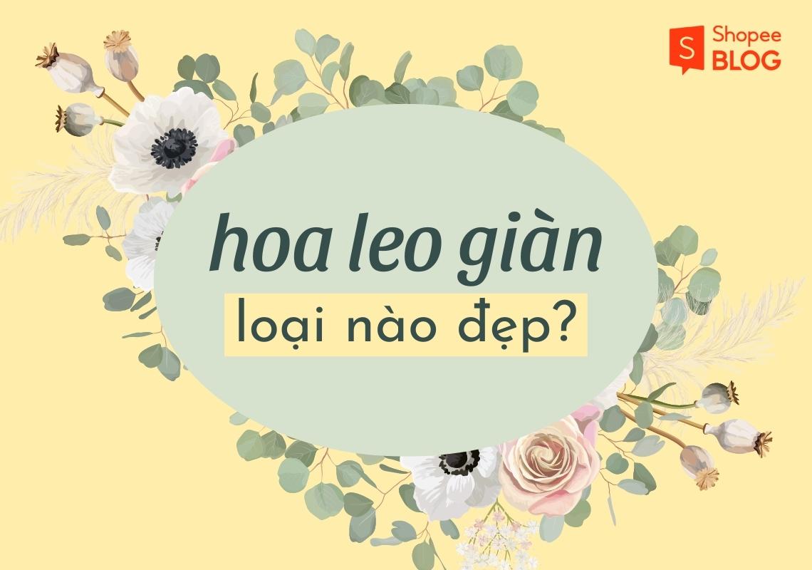 các loại hoa leo giàn