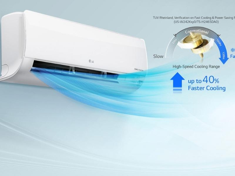 Công nghệ làm lạnh nhanh Fast Cooling của máy lạnh LG