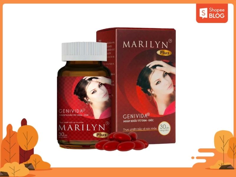 Viên nang Marilyn Plus với thành phần Genivida nhập khẩu từ Đức 