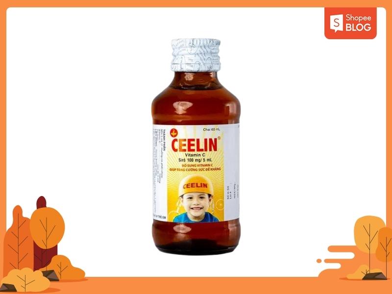 Siro Ceelin United International Pharma - Siro vitamin c cho bé 