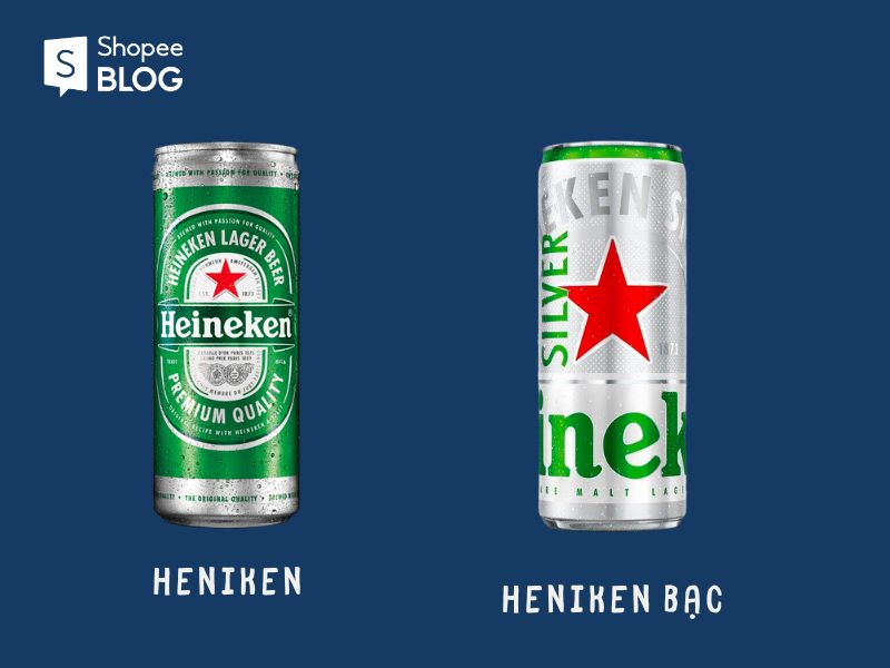 Sản phẩm bia Heineken có thiết kế sang trọng với tông màu chủ đạo là xanh lá và bạc - Bia Heineken bao nhiêu độ? 