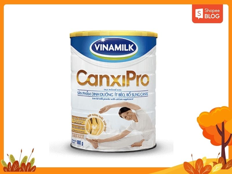 Sữa Vinamilk CanxiPro dành cho người lớn tuổi