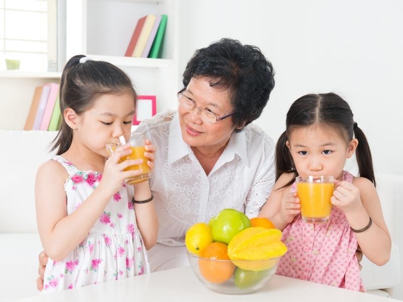 Bổ sung vitamin C giúp bé khỏe mạnh 