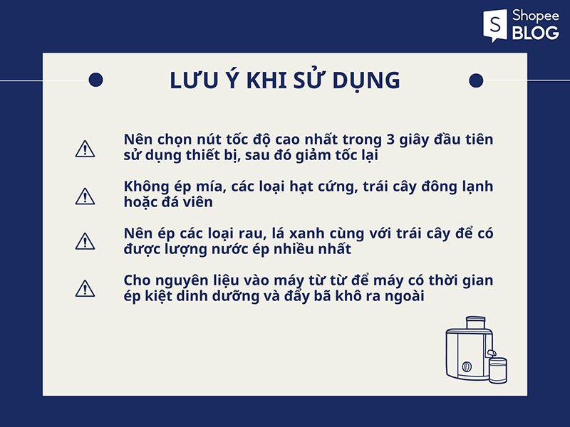 Cần lưu ý những điều này khi dùng máy ép chậm của Philips