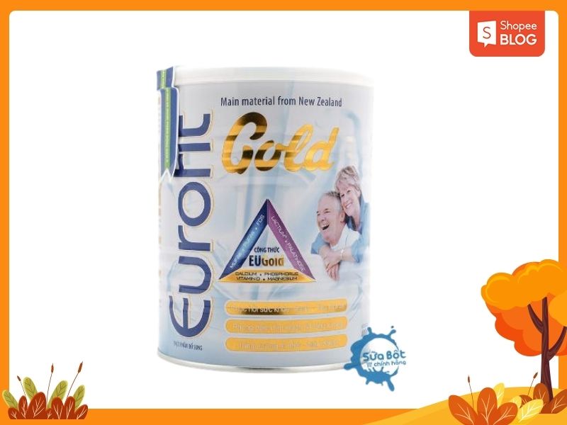 Sữa giàu canxi Eurofit Gold