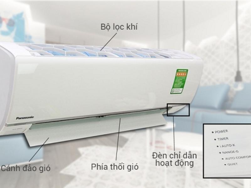 Thiết kế của máy lạnh Panasonic