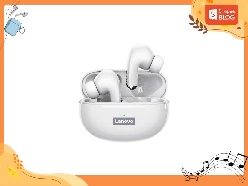 Tai nghe bluetooth Lenovo LP5 có giá thành rẻ nhưng chất lượng tốt và độ bền cao