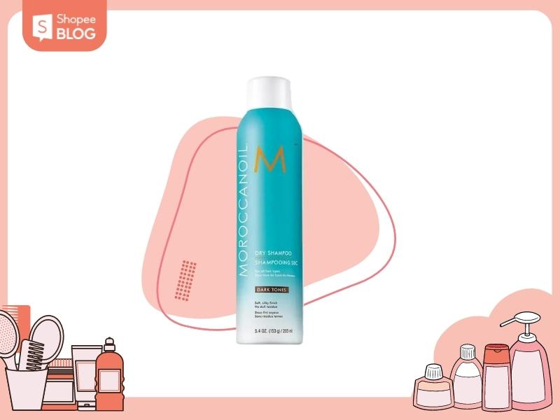 Review dầu gội khô của Moroccanoil 