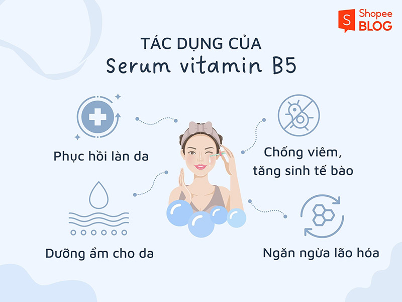 Một số tác dụng nổi bật của Vitamin B trên da 