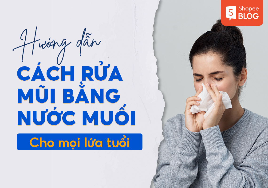 cách rửa mũi bằng nước muối