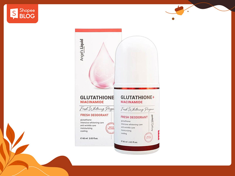 Lăn khử mùi Glutathione Niacinamide 