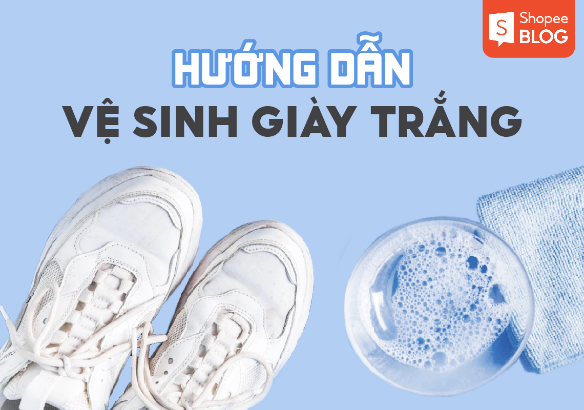 cách vệ sinh giày trắng