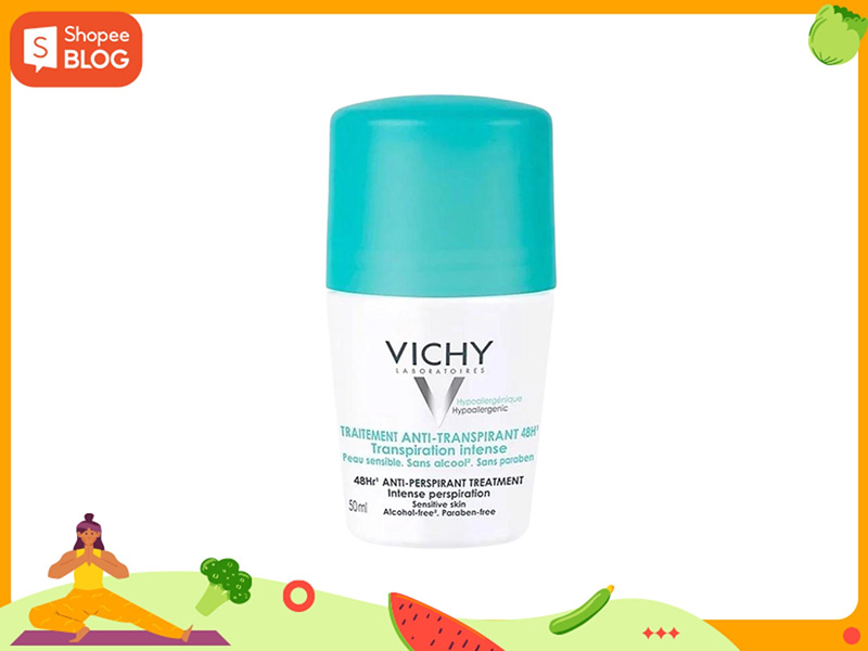 Lăn khử mùi Vichy Anti-Transpirant 48h 