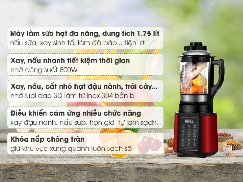 Lợi ích của máy làm sữa đậu 