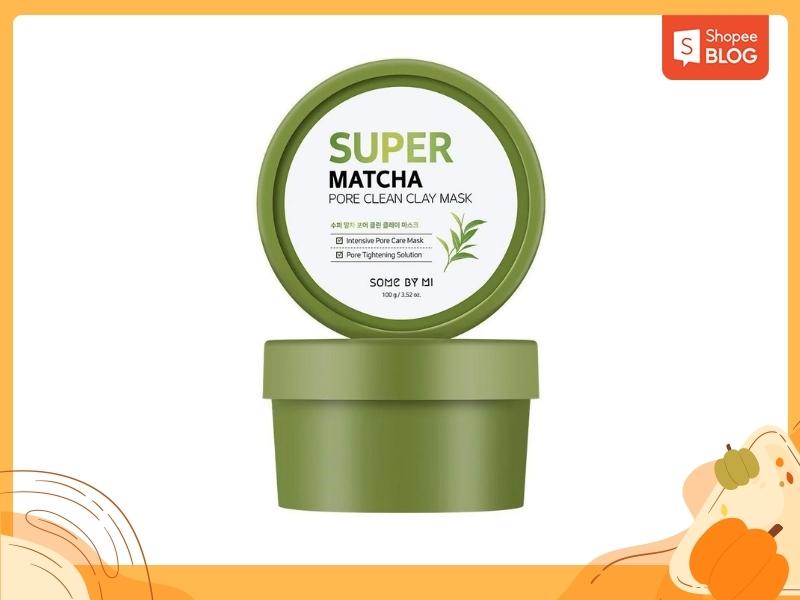 Review mặt nạ Super Matcha Pore Clean Clay Mask 