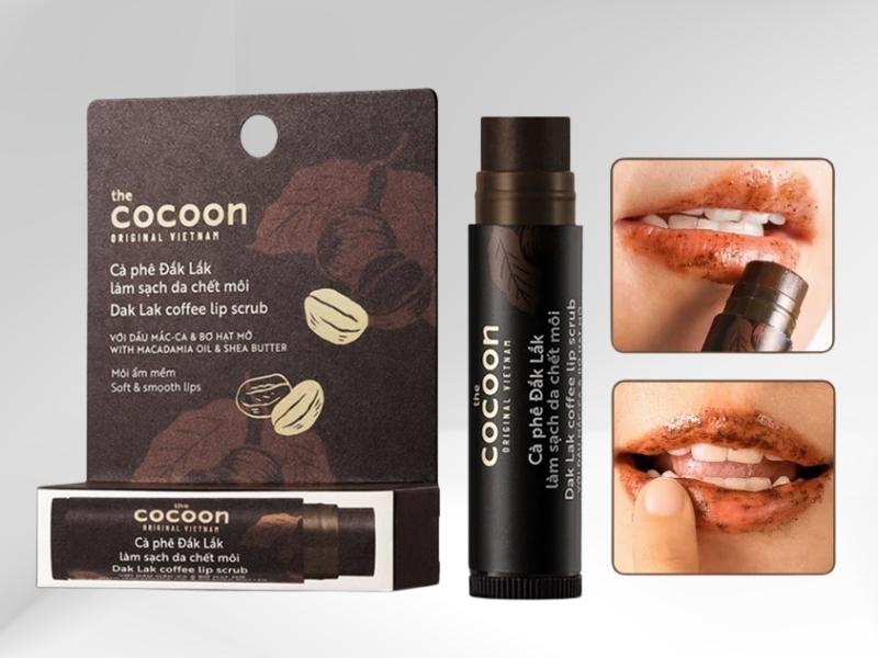 Tẩy tế bào chết môi Cocoon 