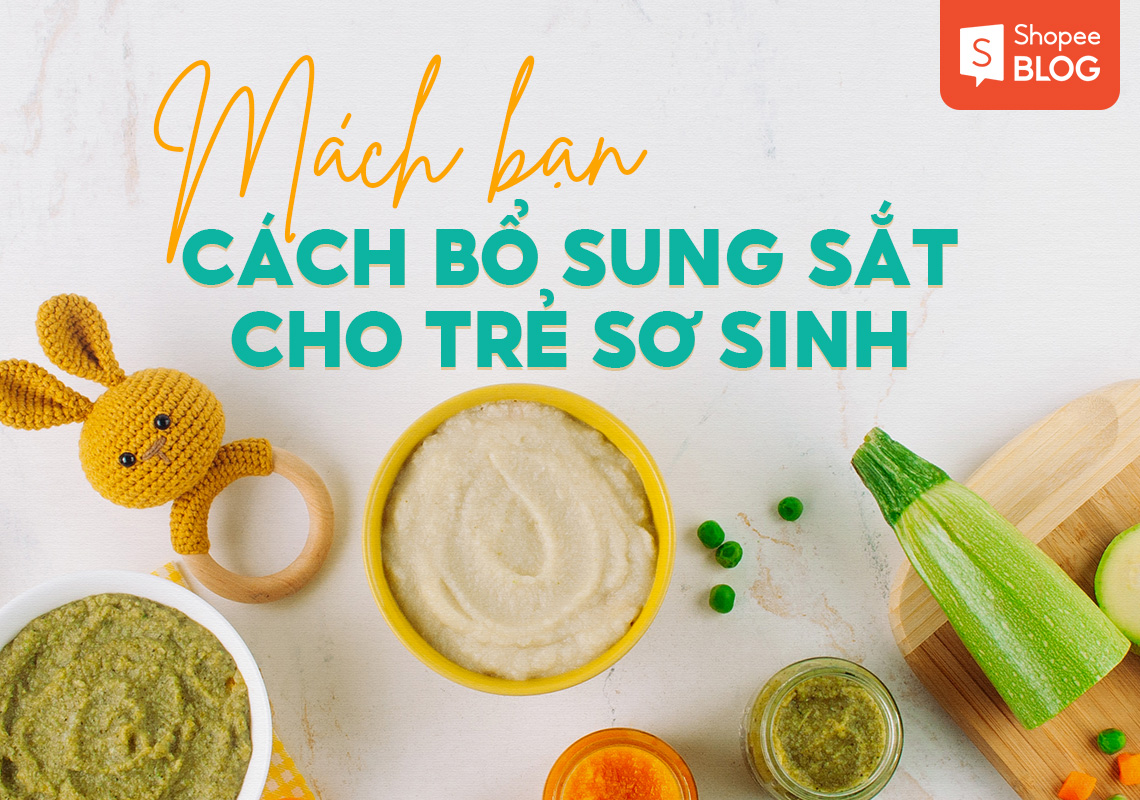 Bổ sung sắt cho trẻ sơ sinh