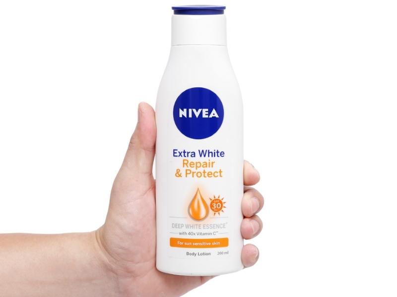 Sữa dưỡng thể Nivea chống nắng 