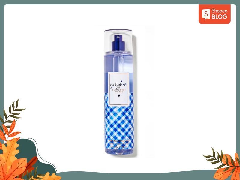 Sản phẩm body mist Gingham Bath and Body Works.