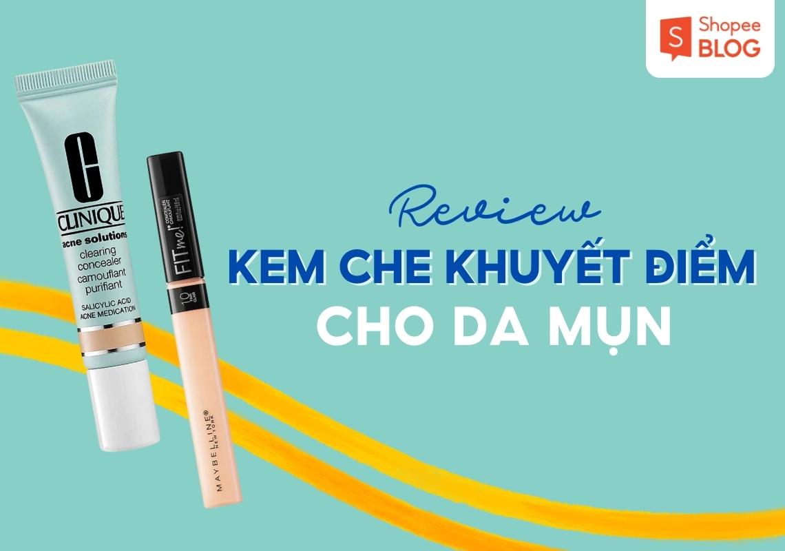 kem che khuyết điểm cho da mụn