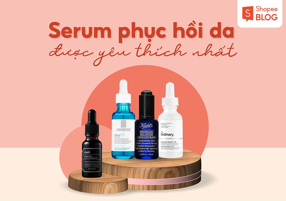 Đâu là những loại serum phục hồi da được các nàng yêu thích? 1