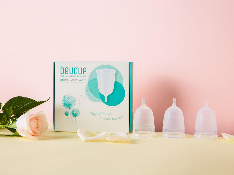 Cốc nguyệt san của BeUcup có dung tích tương đối lớn 