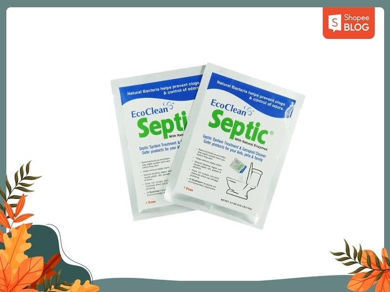 Thuốc khử mùi bồn cầu Ecoclean Septic