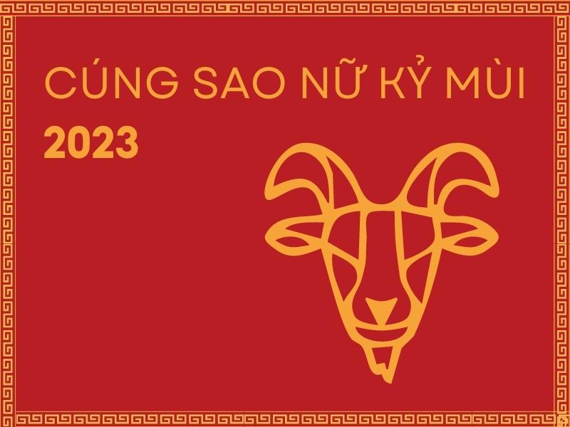 Cúng sao Thủy Diện cho nữ Kỷ Mùi 1979 