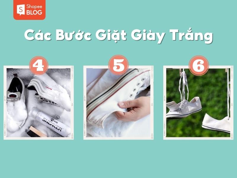 Cách giặt giày vải trắng như mới 