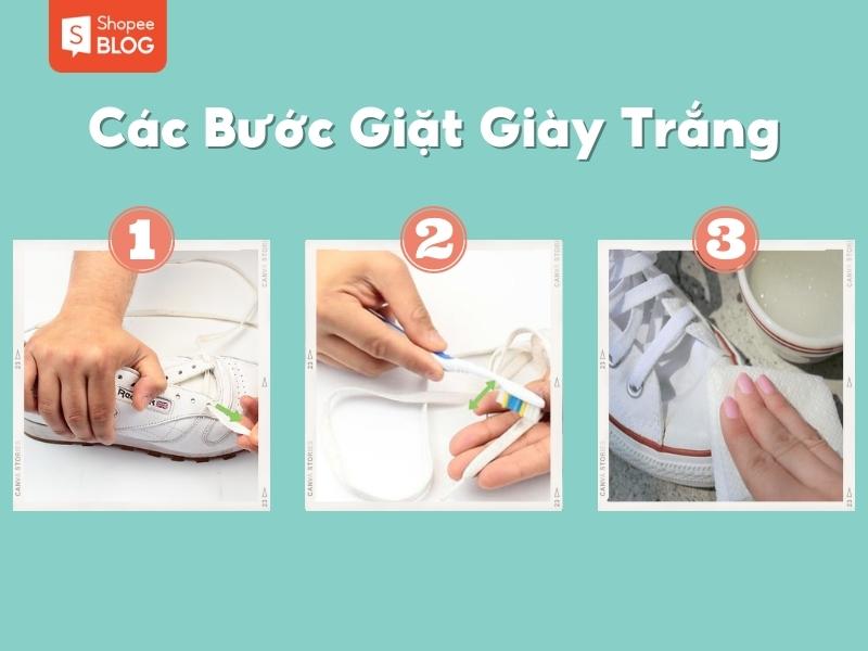 Cách vệ sinh giày da trắng như mới 