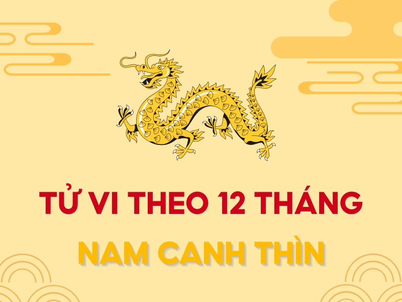 Tử vi Canh Thìn 2023 nam mạng theo từng tháng (Nguồn: Shopee Blog)