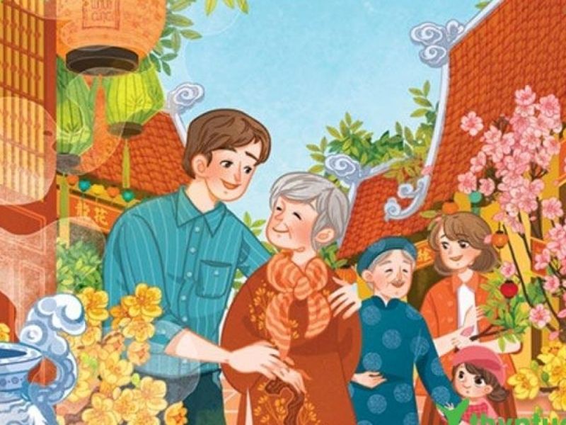 Du xuân ngày Tết (Nguồn: thvntuonglai.vn)