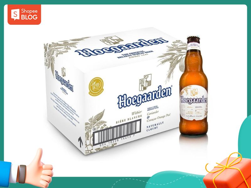 Bia Hoegaarden (Nguồn: Shopee Blog)