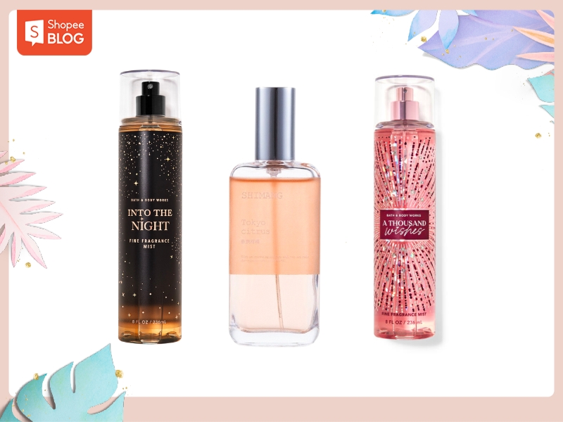 Mùi hương nhẹ nhàng của các loại body mist sẽ là món quà lý tưởng cho mọi người. (Nguồn: Shopee Blog)