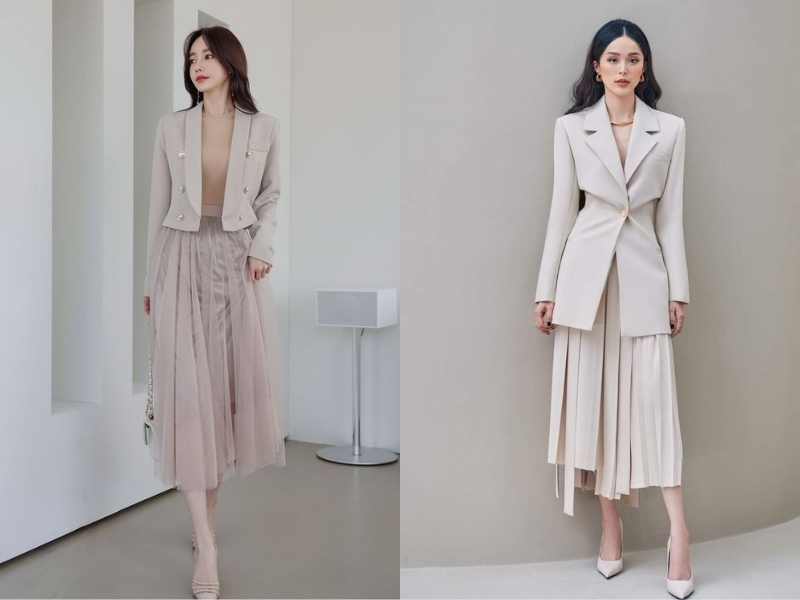 Cách phối áo blazer nâng cấp độ sang xịn trong gu ăn mặc của bạn - Thời  Trang NEVA - Luôn Đón Đầu Xu Hướng