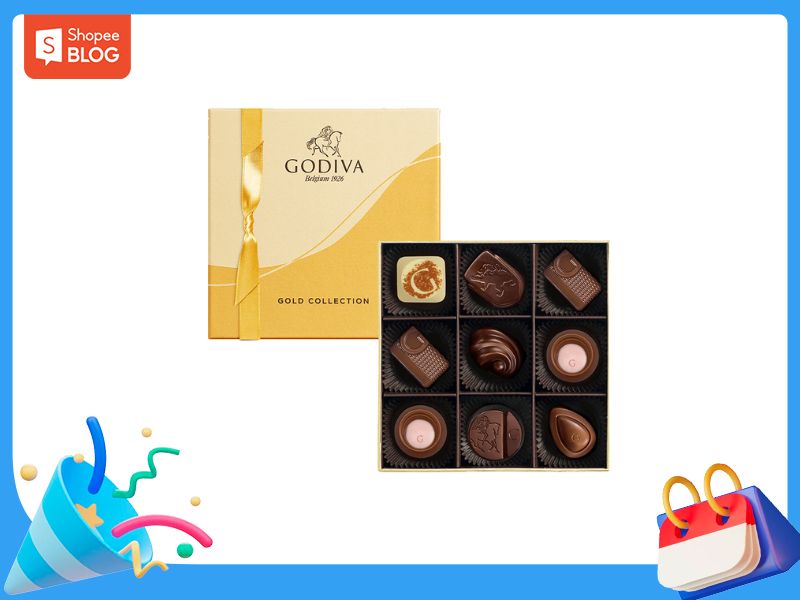 Socola Godiva (Nguồn: Shopee Blog)