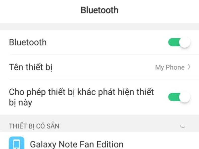 Cách kết nối điện thoại Anrdroid bluetooth tai nghe 