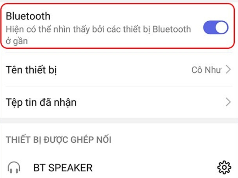 Cách kết nối tai nghe bluetooth với android 