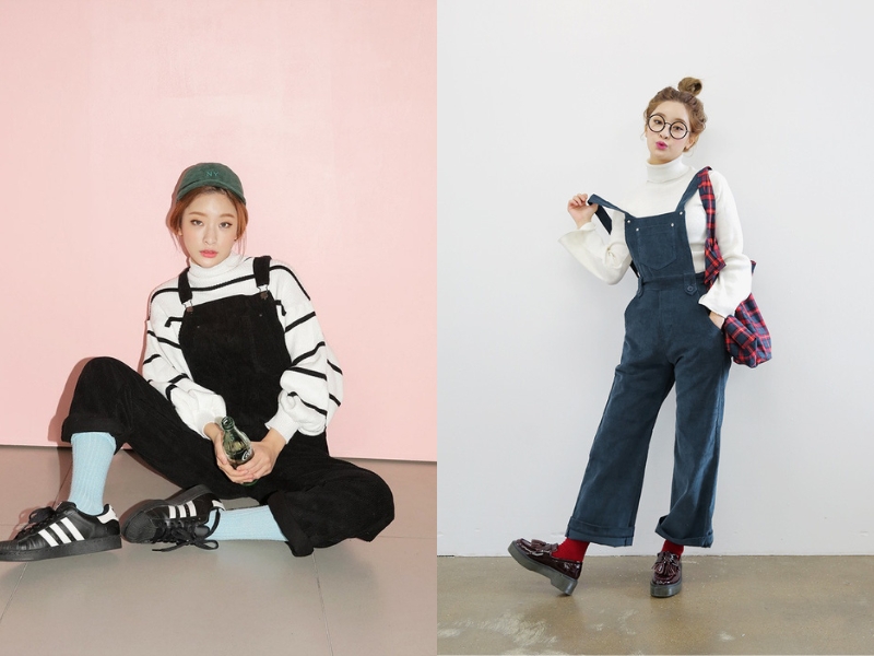 Mix đồ mùa đông phong cách Hàn Quốc nữ thu hút và trendy 12