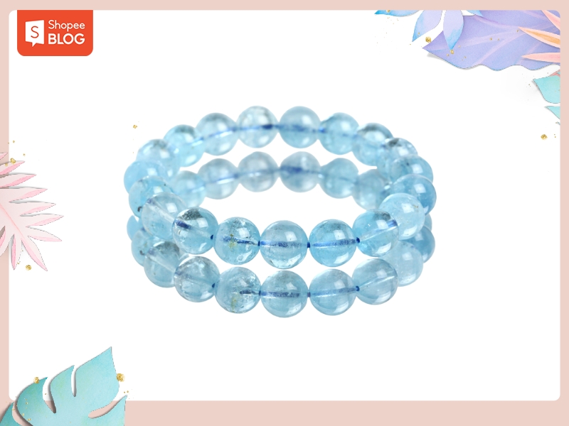 Trang sức Topaz tích hợp năng lượng và linh khí hợp với người mệnh Mộc (Nguồn: Shopee Blog)