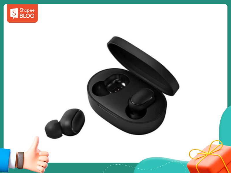 Tai nghe Xiaomi EarBuds Basic 2 (Nguồn: Shopee Blog)