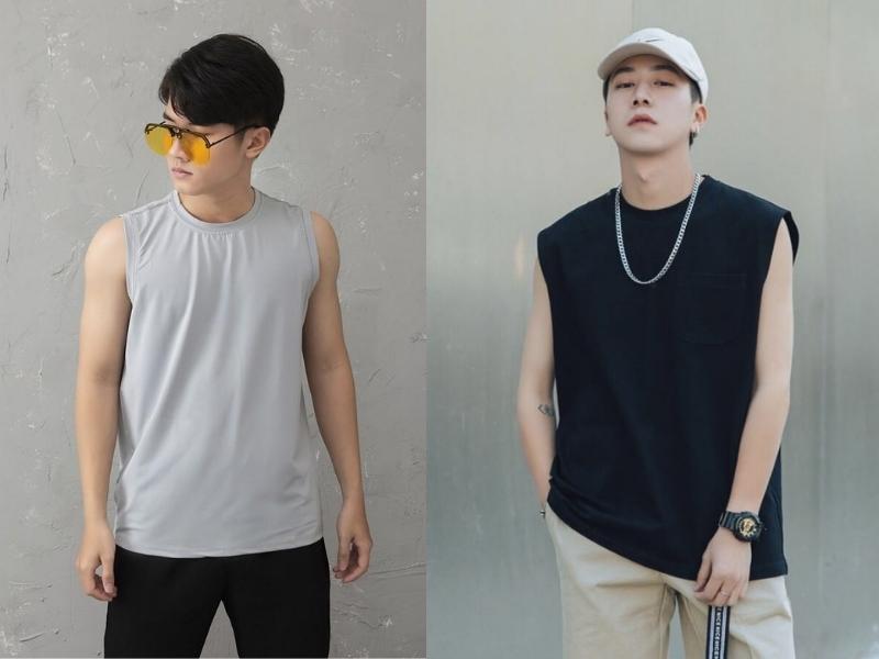 Áo tank top sát nách cũng là item quen thuộc trong những ngày hè (Nguồn: Shopee Blog)