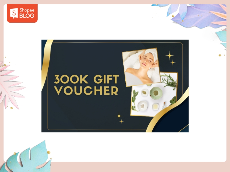 Voucher chăm sóc sắc đẹp (Nguồn: Shopee Blog)