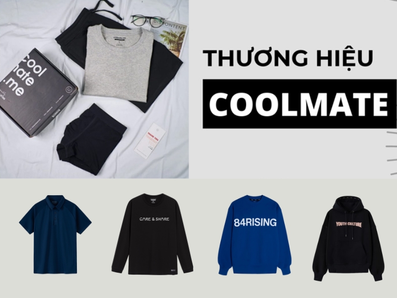 Các sản phẩm đặc trưng của Coolmate (Nguồn: Shopee Blog)