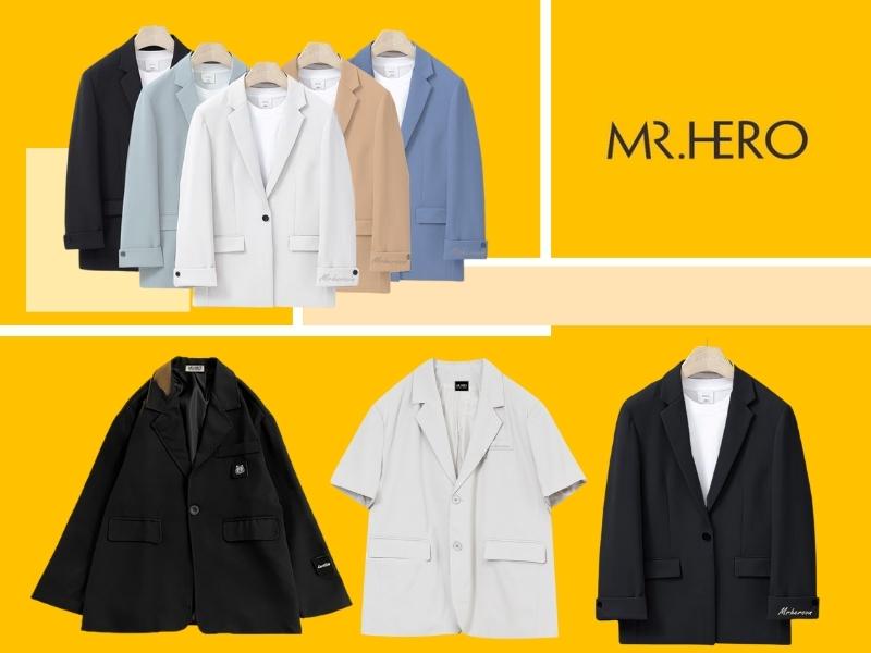 Mr.Hero là shop bán đồ vest nam trên Shopee với các mẫu áo blazer và vest