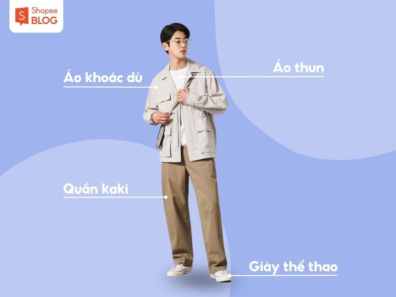 Áo khoác gió vừa mang tính thời trang, vừa giúp bạn bảo vệ da khỏi nắng gió