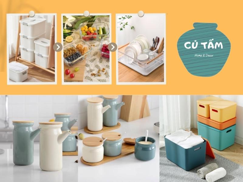 Shop Củ Tấm decor với những đồ vật nhỏ nhắn, dễ thương (Nguồn: Shopee Blog)