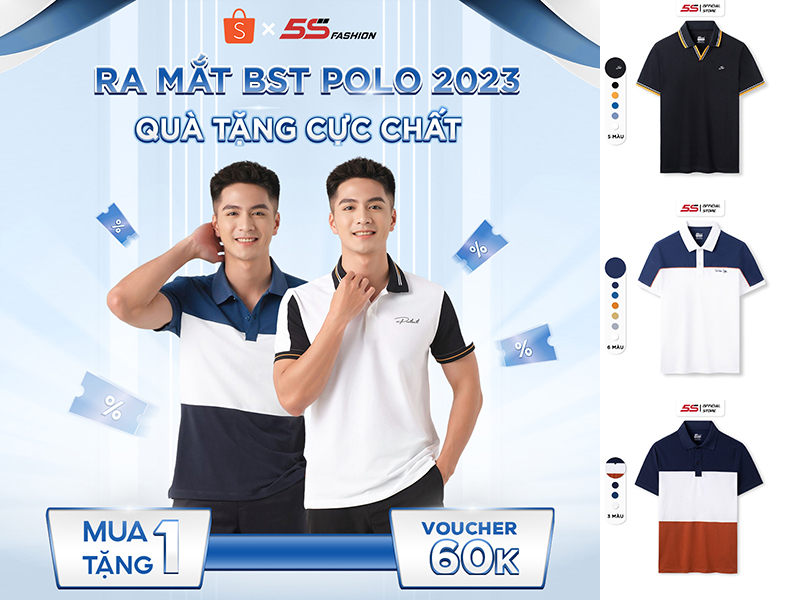 Trang Shopee Mall của thương hiệu 5S Fashion (Nguồn: shopee.vn)