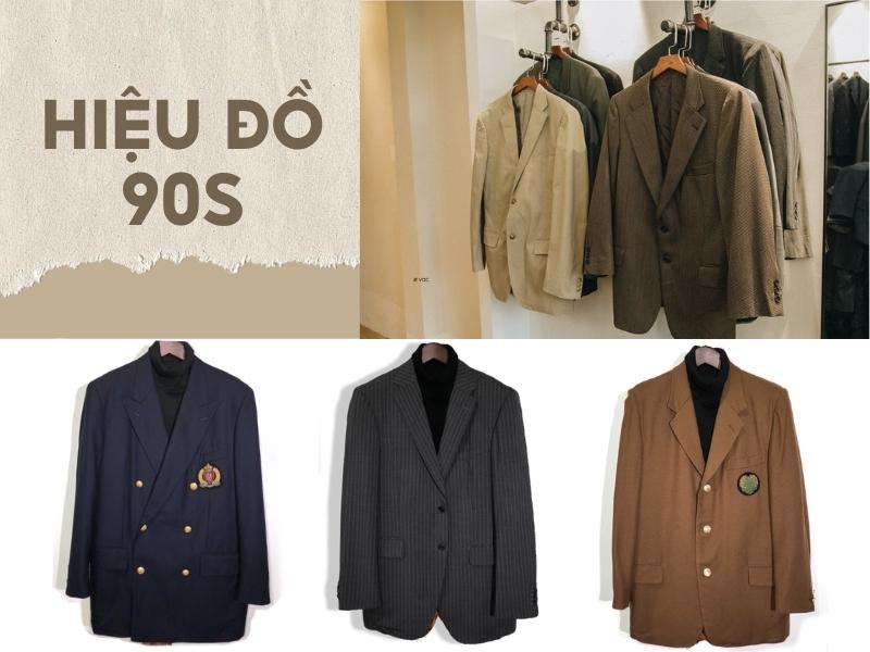 Các mẫu áo ở shop đồ vest nam Hiệu đồ 90s 